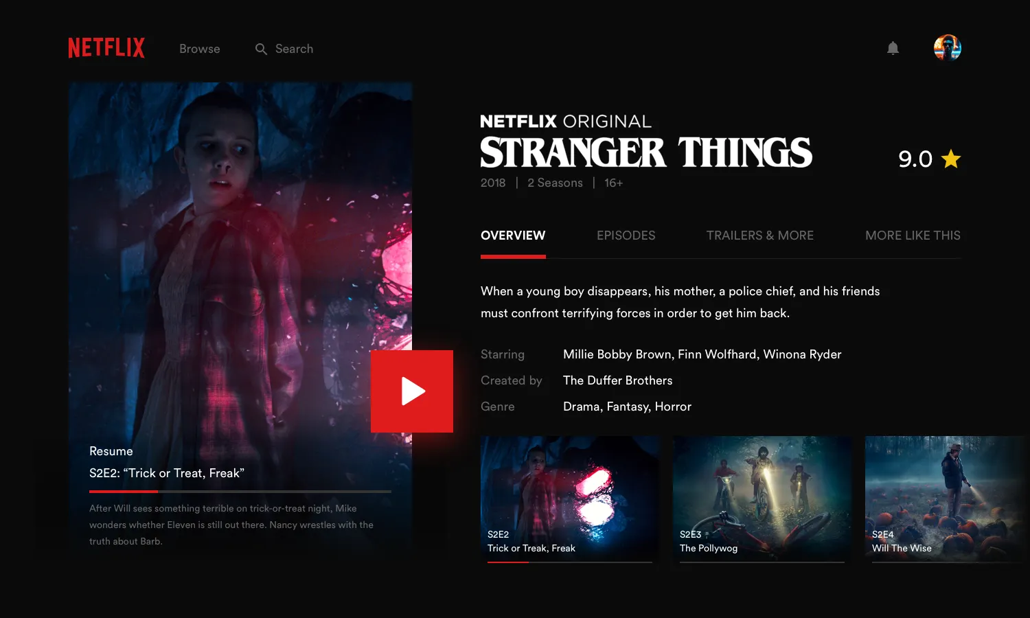 Netflix Redesign