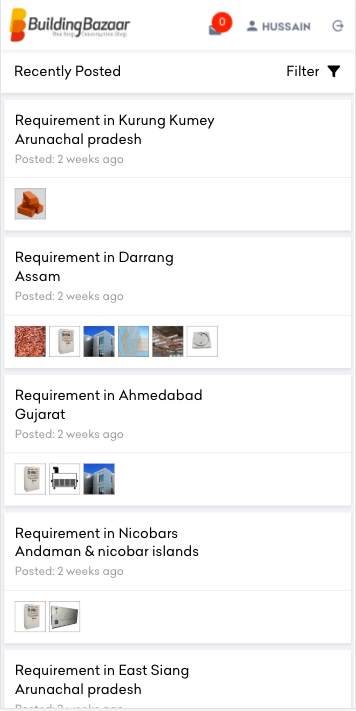 Building Bazaar App
