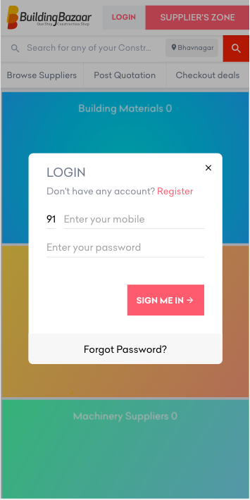 Building Bazaar App
