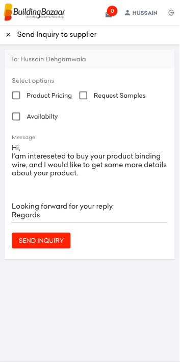 Building Bazaar App