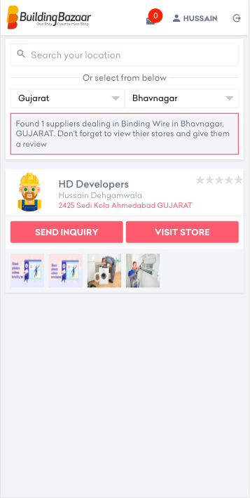 Building Bazaar App