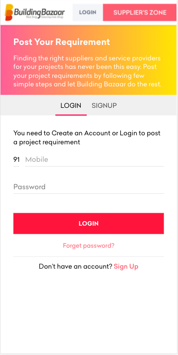 Building Bazaar App
